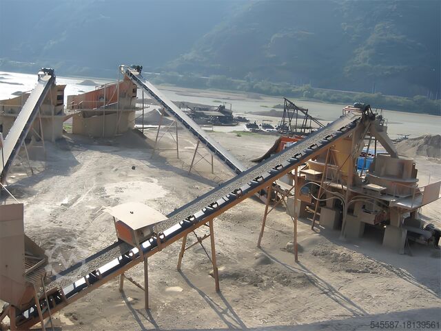 строительная машина/производство песчано-гравийной смеси Sand gravel fabrication plant 50-600 t/h sand gravel crushing plant