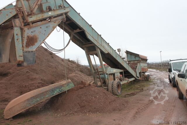 Просеивающая установка Powerscreen Commander 1800