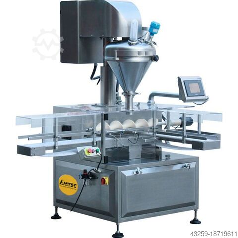 Полностью автоматическая шнековая дозирующая машина AMTEC AAF 1500 Sinlge