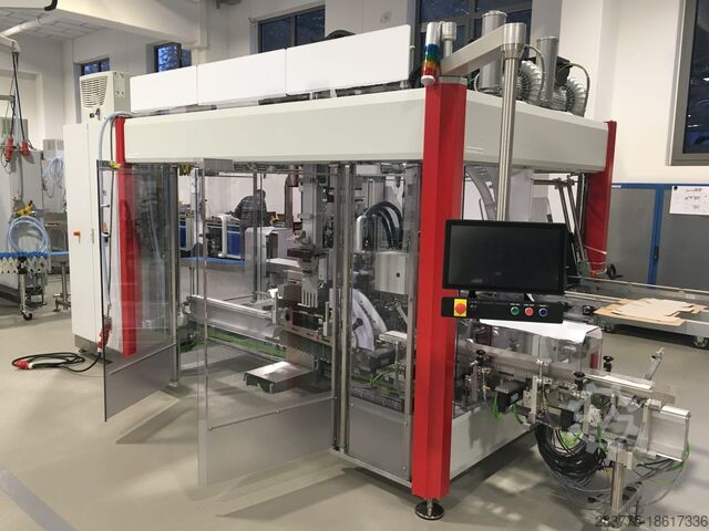 Боковая загрузка упаковщика коробок Somic 424 W3 D