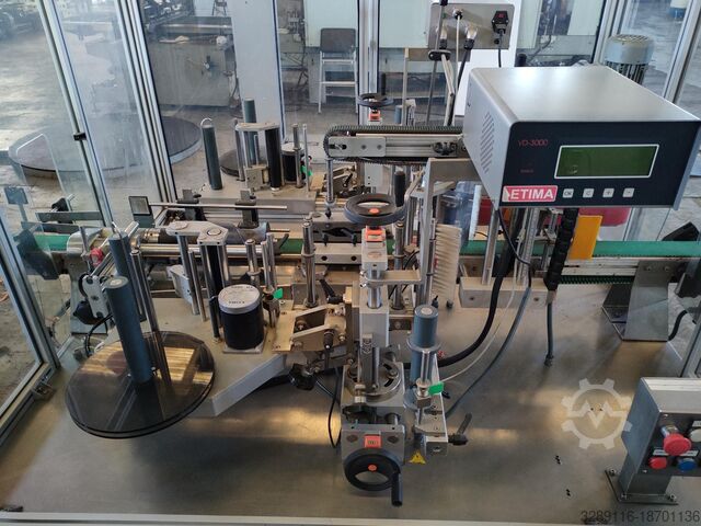 Линейная этикетировочная машина с двумя головками ETIMA ML-2 ORBITER