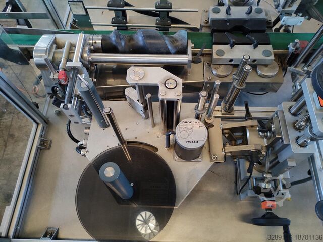 Линейная этикетировочная машина с двумя головками ETIMA ML-2 ORBITER