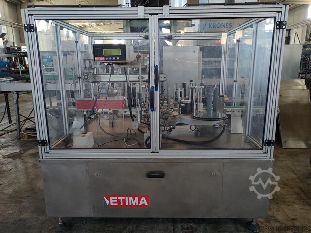 Линейная этикетировочная машина с двумя головками ETIMA ML-2 ORBITER