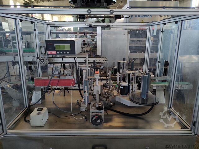 Линейная этикетировочная машина с двумя головками ETIMA ML-2 ORBITER