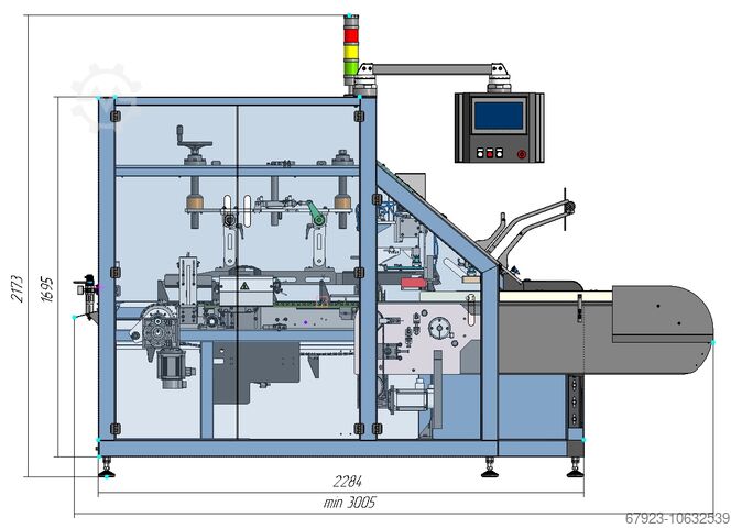 Картонная упаковочная машина Max Klat Maschinentechnik GmbH 60 ECO