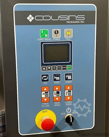 Полностью автоматическая паллетообмоточная машина Cousins LPSWA-CE („The Switch Semi2Auto“)
