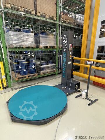 Обмотчик поддонов Поворотный стол с весами ATLANTA - mit integrierter Waage SYNTHESI - Palettenwiegesystem