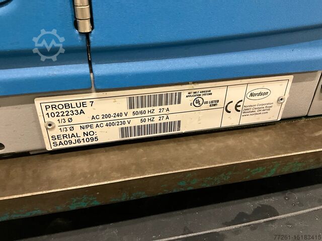 сварщик NORDSON PROBLUE 7 HOTMELT GLUE UNIT 
