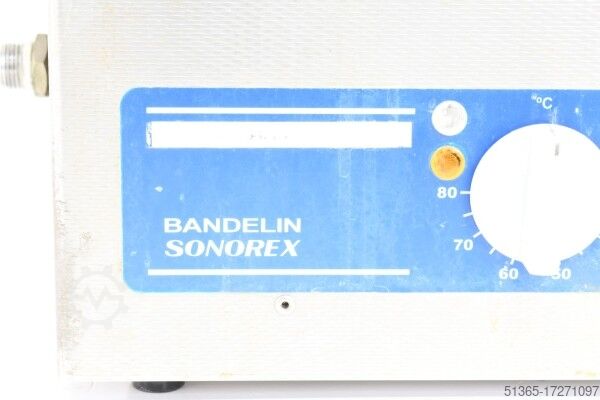Высокопроизводительный ультразвуковой очиститель с подогревом. Bandelin 207