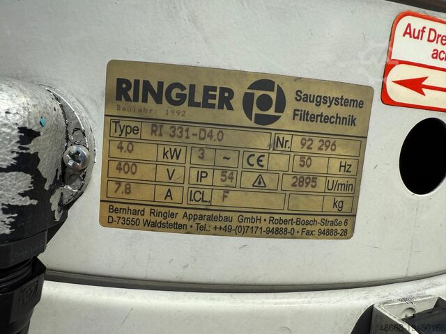 Промышленный пылесос Пылесос Ringler RI 331-D4.0