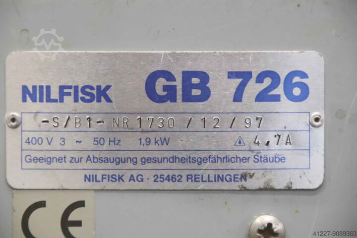 Промышленный пылесос Nilfisk GB 726