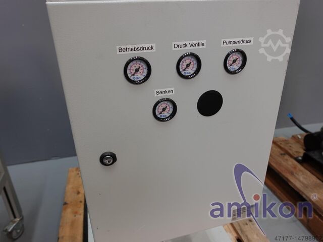 с бочковым насосом и дозатором DÜRR 1K-Klebanlage