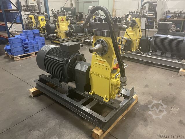 Насосный агрегат высокого давления 610 бар 78 л/мин Hammelmann HDP 142