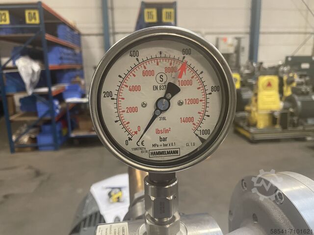 Насосный агрегат высокого давления 610 бар 78 л/мин Hammelmann HDP 142