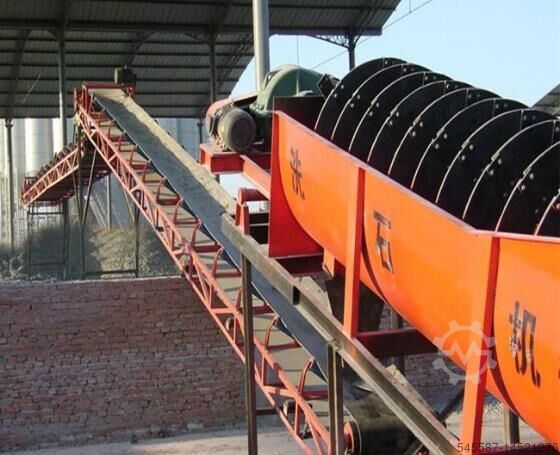 Установка для промывки кварцевого песка Wheel bucket / Spiral sand washer Silica / M sand washing machine