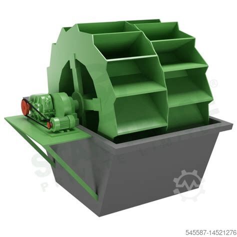 Установка для промывки кварцевого песка Wheel bucket / Spiral sand washer Silica / M sand washing machine