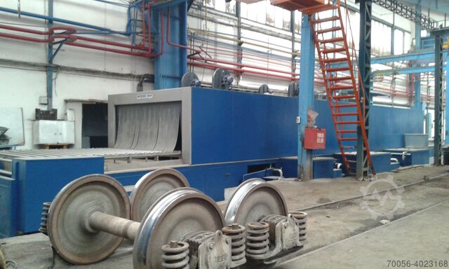 ПОЕЗДНАЯ ТЕЛЕЖКА, МОЙКА ОГРОМНЫХ ДЕТАЛЕЙ ДЛЯ ОБСЛУЖИВАНИЯ INTERSONIK 