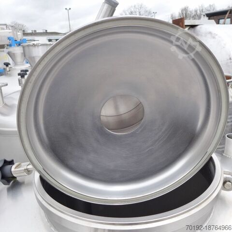 Напорный бак объемом 1235 литров из V2A  