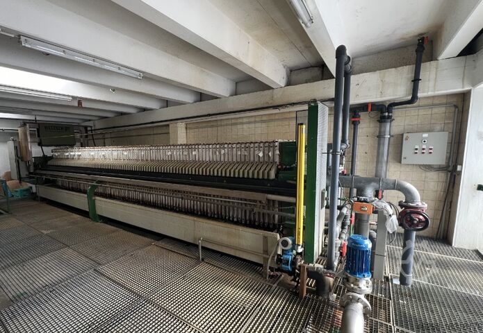 Камерный фильтр-пресс б/у Netzsch 1000 /110