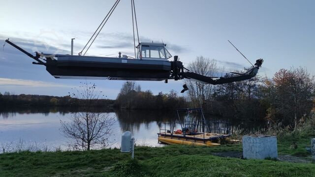 Всасывающий земснаряд SAUGBAGGER Z243