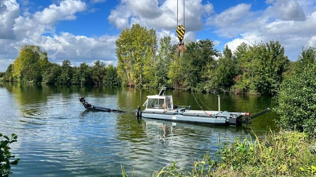 Всасывающий земснаряд SAUGBAGGER Z243