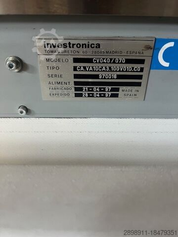 машина для резки текстиля INVESTRONICA CV40