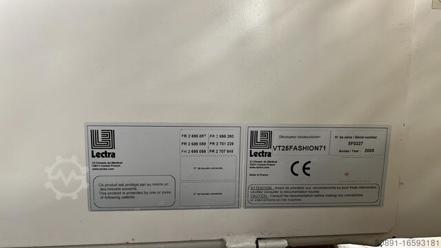 станок для резки ткани Lectra Vector 2500 V3 Fashion