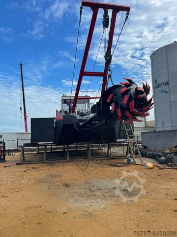 Подержанный земснаряд с фрезерным присосом Warman 12/10