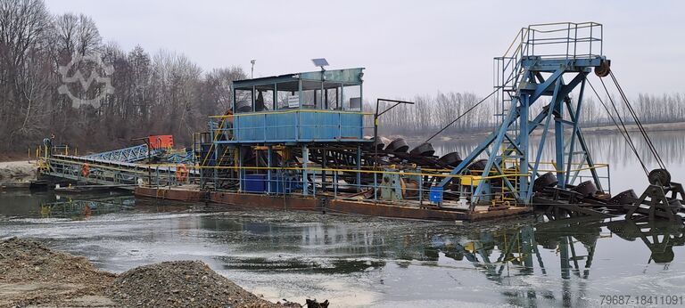 плавучий земснаряд Ungarische Sonderanfertigung VUK 120/15,5