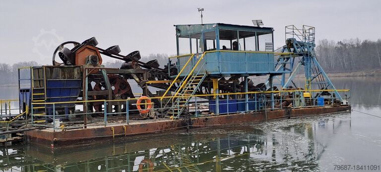 плавучий земснаряд Ungarische Sonderanfertigung VUK 120/15,5