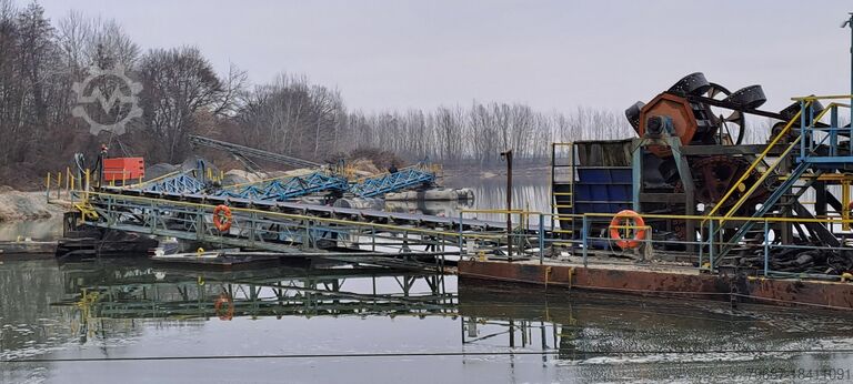 плавучий земснаряд Ungarische Sonderanfertigung VUK 120/15,5