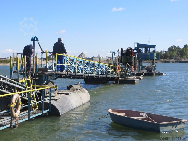 плавучий земснаряд Ungarische Sonderanfertigung VUK 120/15,5