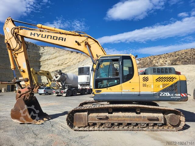 Гусеничный экскаватор Hyundai Robex LC220-9A