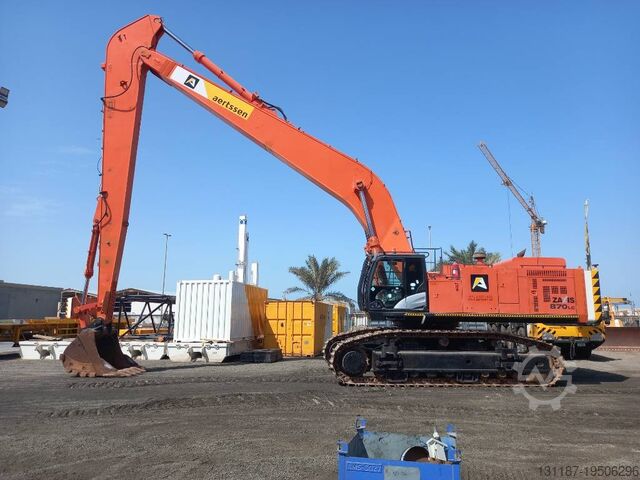 Телескопический экскаватор Hitachi ZX870-5G LR 21m (Abu Dhabi)