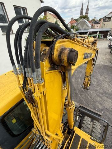 Колёсный экскаватор KOMATSU PW 160-7E0 / gepflegt / 6300 Bh / inkl. GRL