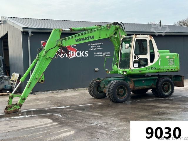 Колёсный экскаватор KOMATSU PW 150ES-6K Mobilbagger Bj.2002