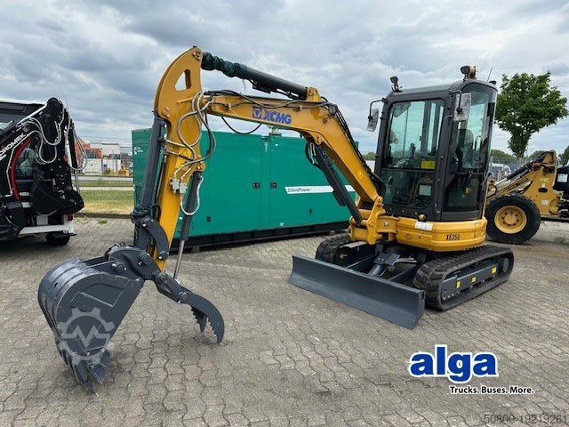 Мини-экскаватор XCMG XE35, Gummikette, Greifer + Hammer, Klima,Yanmar