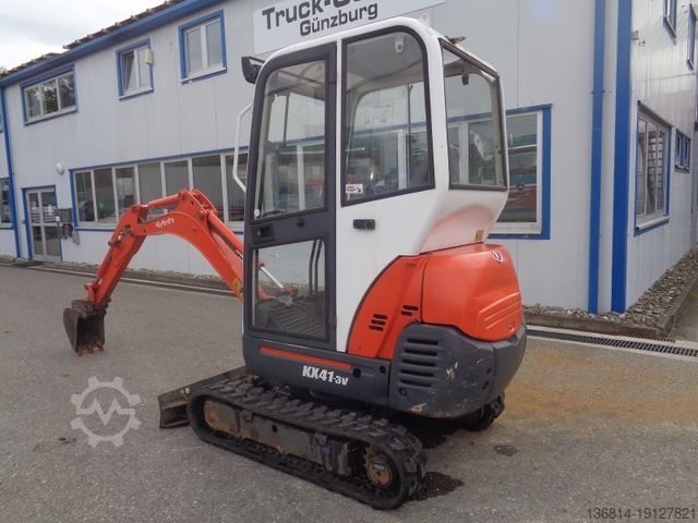 Мини-экскаватор KUBOTA KX41-3V SW + Tieflöffel
