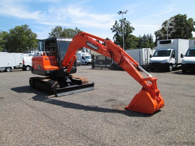 Мини-экскаватор DOOSAN DX60*38 KW*YANMAR MOTOR*