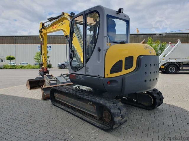 Мини-экскаватор WACKER 8003 / MS08 / nur 4.035h / 2014 / Löffelpaket