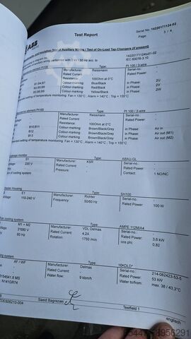 5000кВА, 11/0,708кВ, Dyn5 ABB RESIBLOC 5000 kVA, 11/0.708 kV