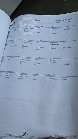 5000кВА, 11/0,708кВ, Dyn5 ABB RESIBLOC 5000 kVA, 11/0.708 kV