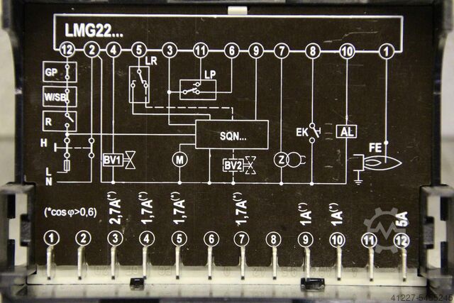 Блок управления горелкой Landis & Staefa LMG22.130A27