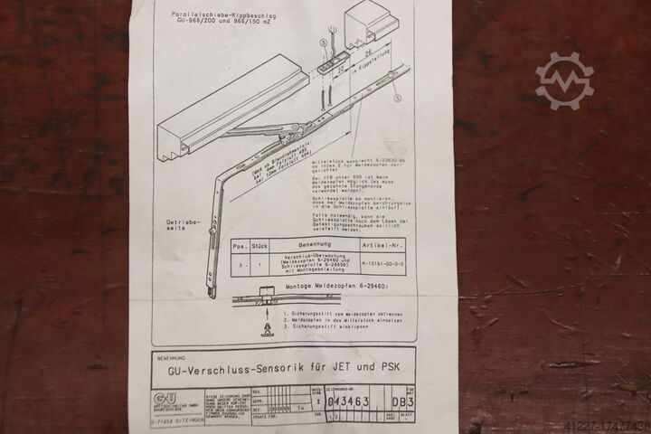 Ударная пластина GU K-14970-00-0-1