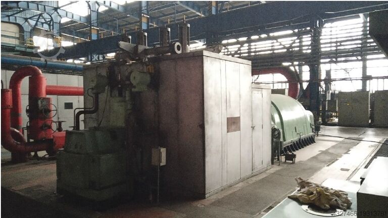 паровая турбина 1. Brněnská strojírna Turbogenerator set 25MW