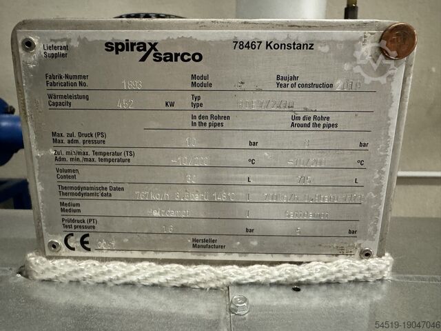 Станция чистого пара Spirax Sarco 