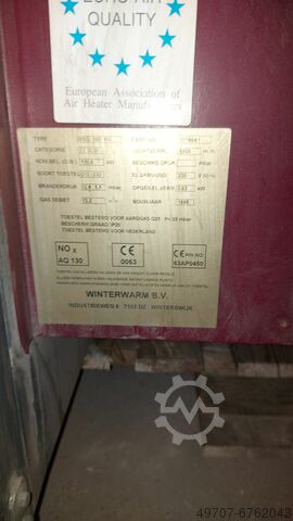 Тепловентилятор Winterwarm WSG 100PA 9800m3/h  110Kw