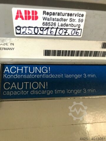 Сервоприводы 46кВт капитально отремонтир ABB SDS 100, 3ADT211027R0001