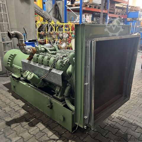 Генераторная установка MAN + SIEMENS Stromerzeuger 10 Zylinder