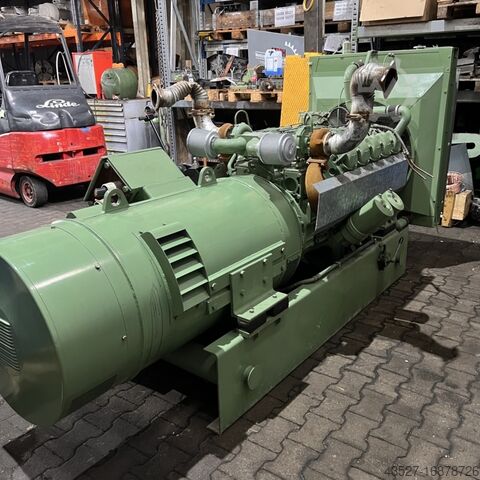 Генераторная установка MAN + SIEMENS Stromerzeuger 10 Zylinder
